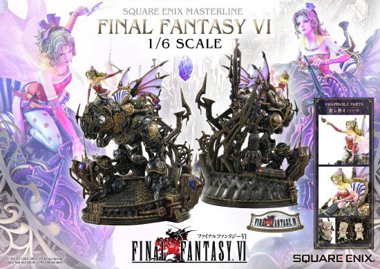 SE推出限量天價《FF6》1/6雕像坂口博信直呼好貴