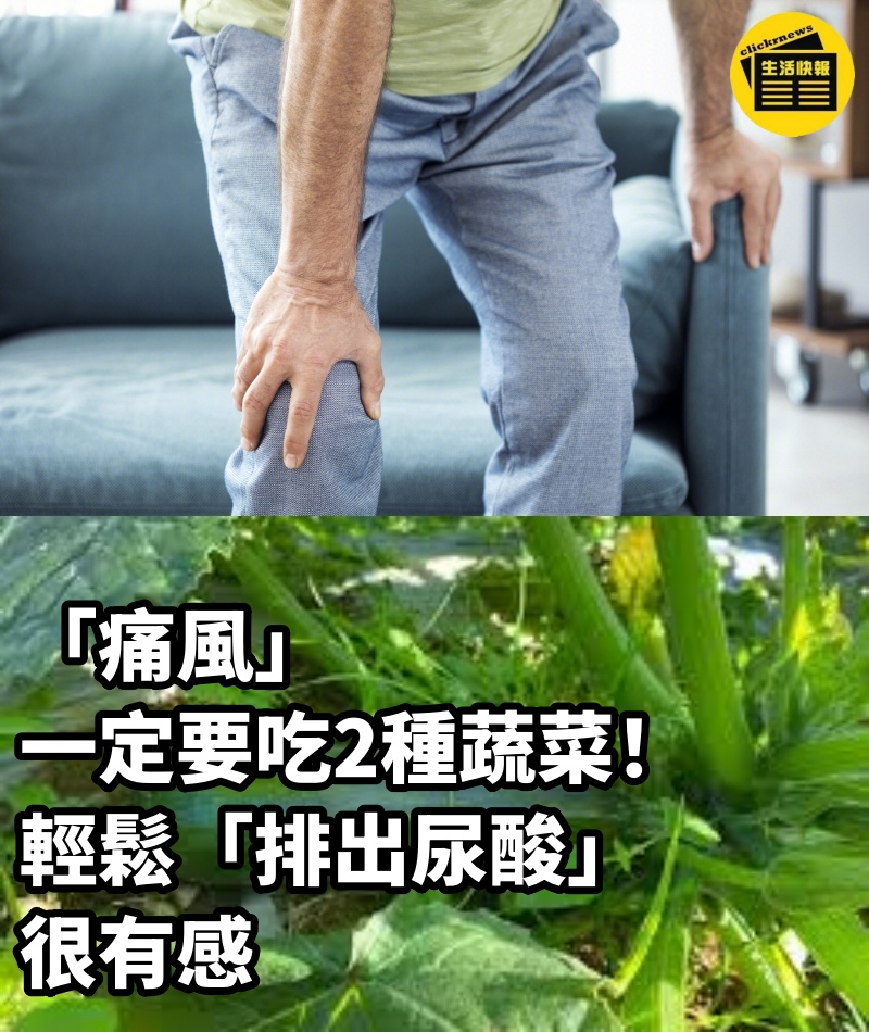 「痛風」一定要吃2種蔬菜！輕鬆「排出尿酸」很有感