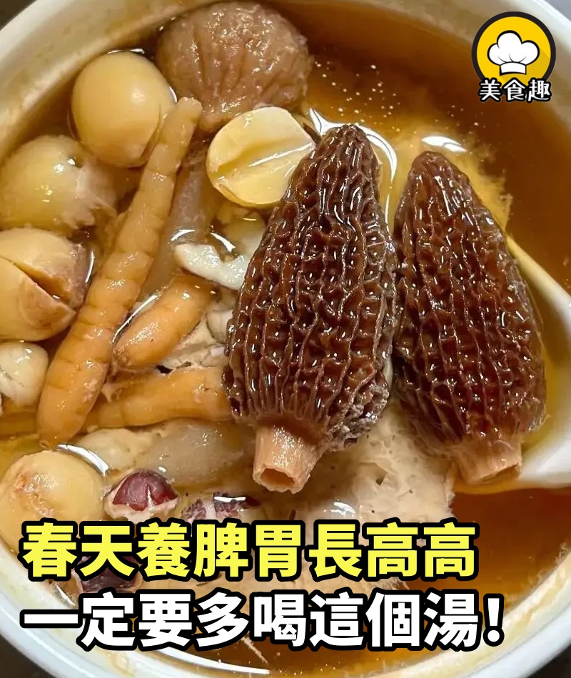 春天養脾胃長高高，一定要多喝這個湯！抓住黃金時間彎道超車！